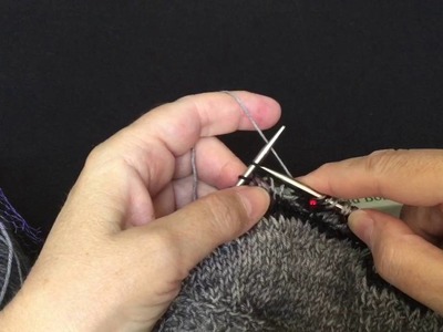 Placing Beads on Knitting Part II