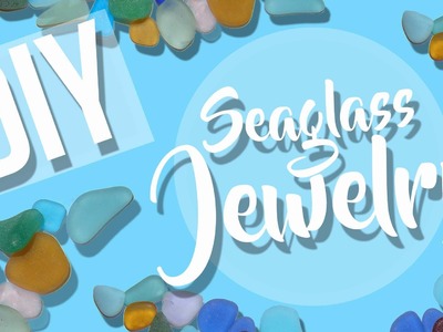 SEA GLASS JEWELRY Rings.Necklaces. DIY Fashion