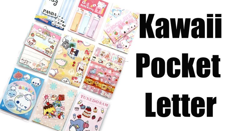 WATCH ME CRAFT: Kawaii Pocket Letter ( TimeLapse )