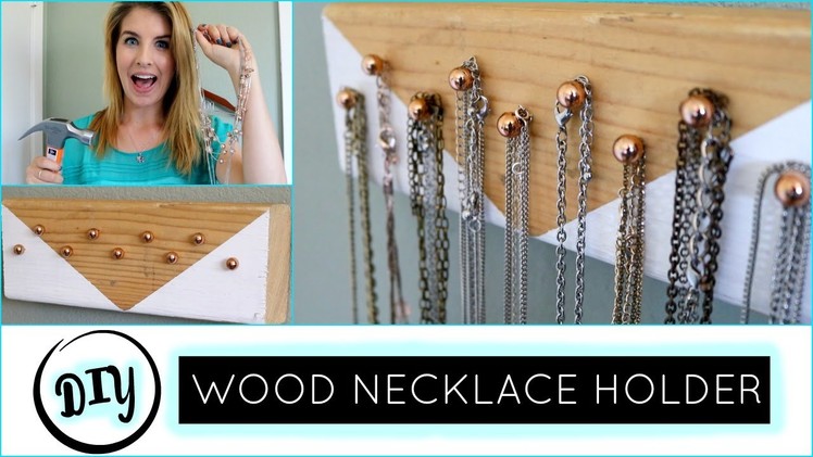 Wood Jewelry Holder | DIY