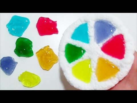 Como hacer una Rueda de Colores Arcoiris con Play Foam y Slime Masa de espuma