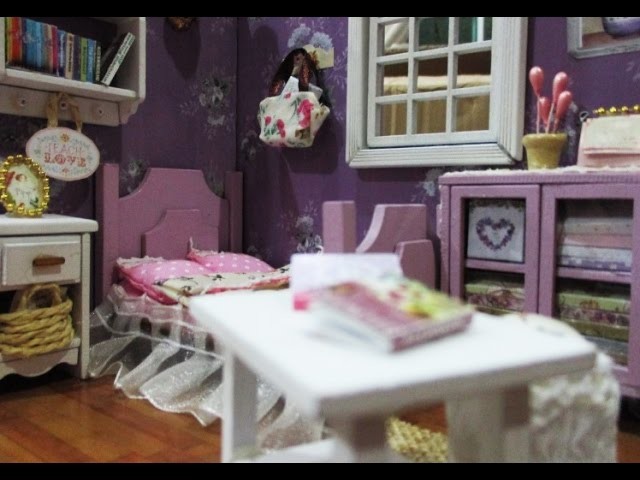 DIY : #145 Miniature Doll House With Full Furniture ♥