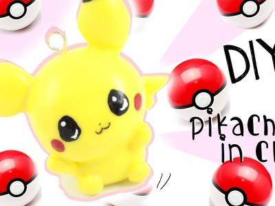 ♡ DIY ”Baby” Pikachu Charm in CLAY ♡ | Kawaii Friday