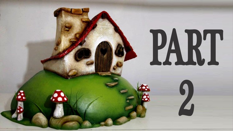 ❣DIY Fairy House - Part 2.5 - Making the walls and roof❣