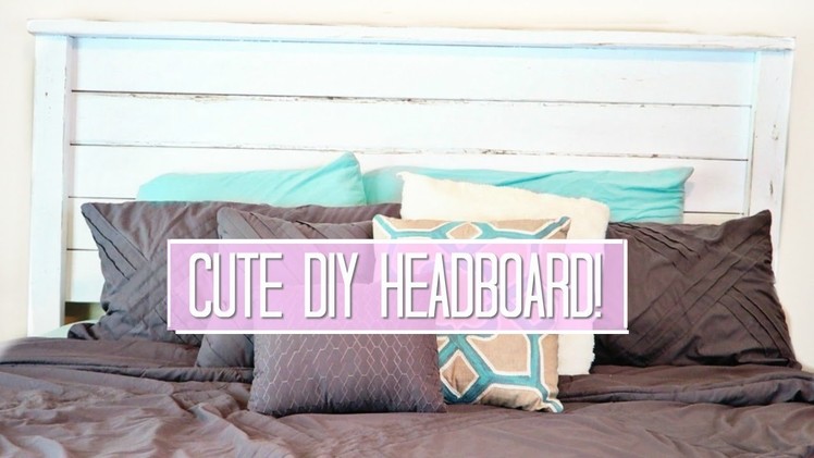 DIY How-to Make a Headboard - Easy Build Video!