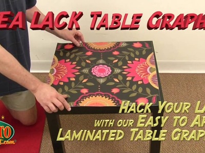 DIY IKEA LACK Table Graphics from Retro Planet
