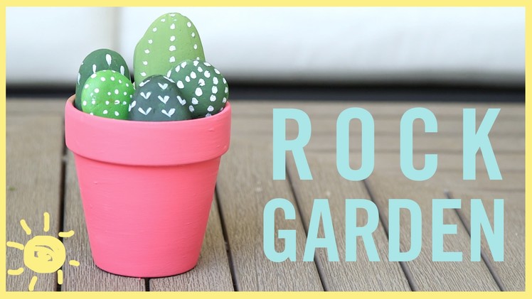 DIY l Rock Garden (Fun Kid’s Craft!)