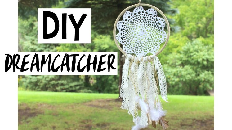 DIY Lace Dreamcatcher | Emma Douglas