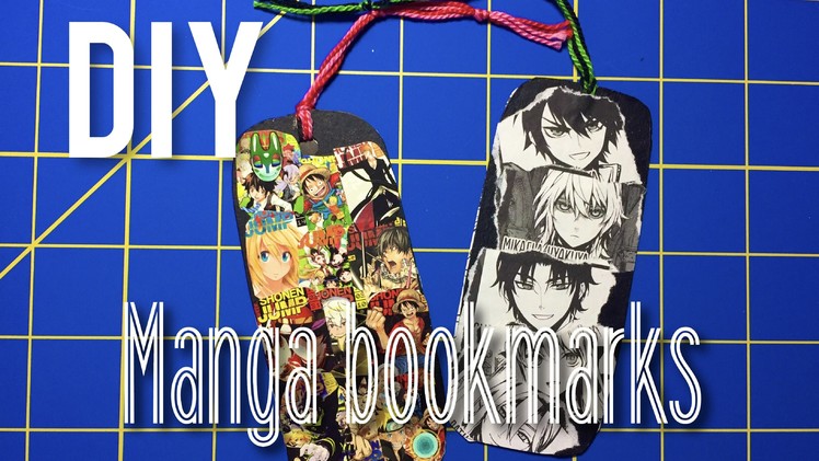 DIY: Manga Bookmarks