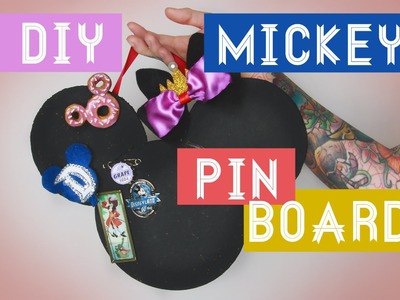 DIY Mickey pin board