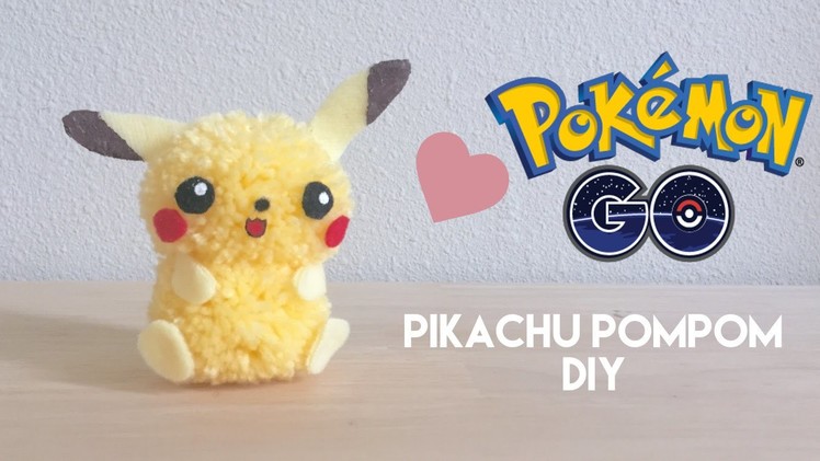 DIY Pokemon GO Pikachu Pom Pom Craft