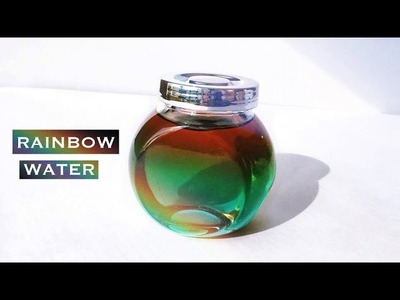 DIY Rainbow Water 
