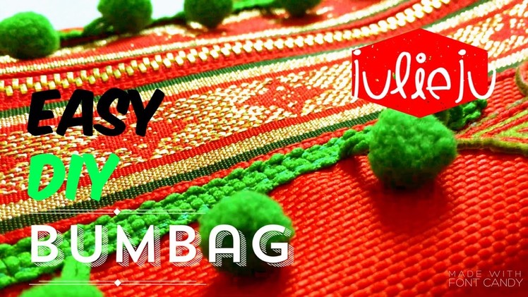 DIY | Tutorial | BumBag | FannyPack - Easy