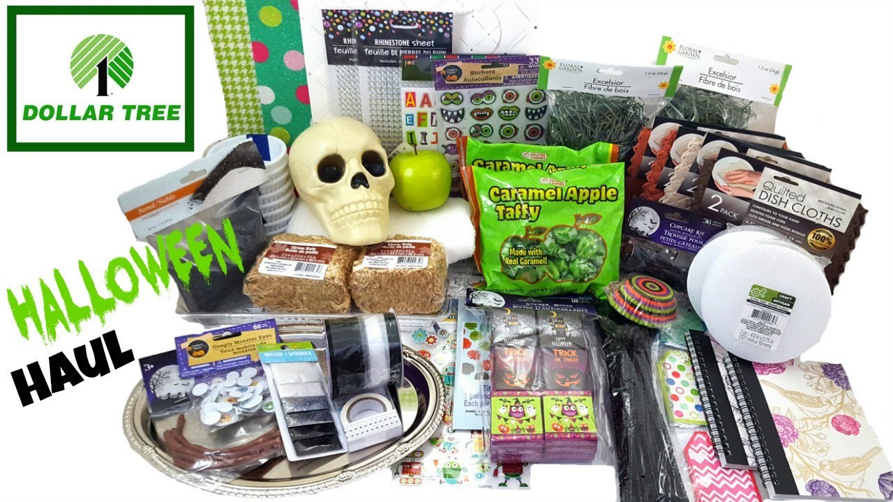 dollar-tree-haul-halloween-craft-planner-supplies