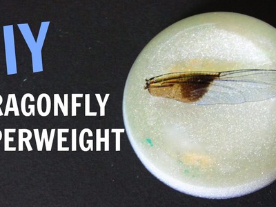 Dragonfly Wing Paperweight | DIY Project | Craft Klatch | Resin How To