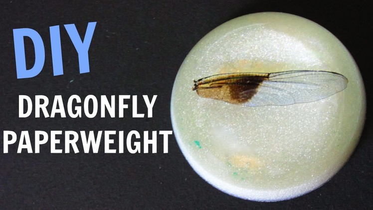 Dragonfly Wing Paperweight | DIY Project | Craft Klatch | Resin How To