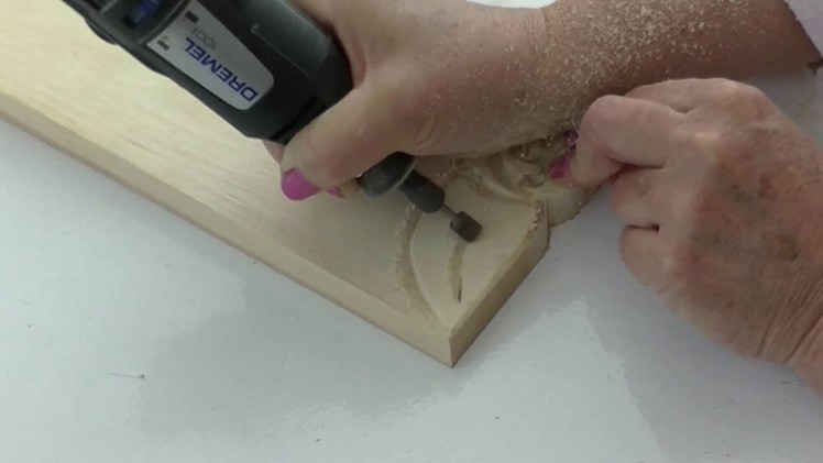 How To Carve a Rose (simple method of carving)