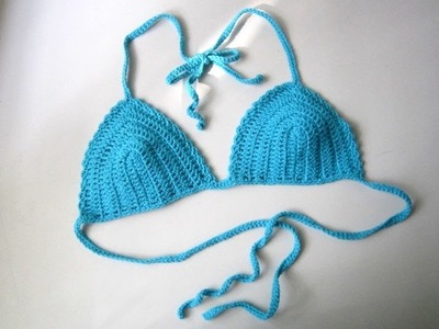 How to Crochet Simple Bikini Top