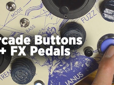 How To DIY Mod Guitar FX Pedals + Add Arcade Buttons