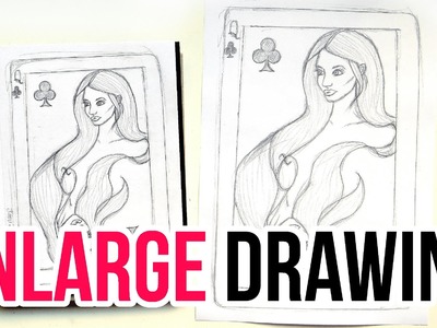 How to Enlarge a Drawing || Art Tips