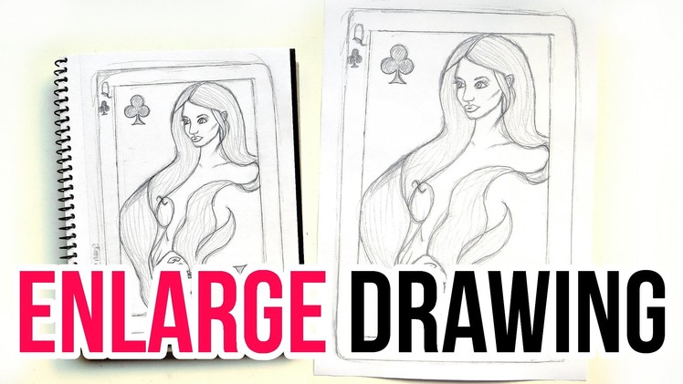 How to Enlarge a Drawing || Art Tips