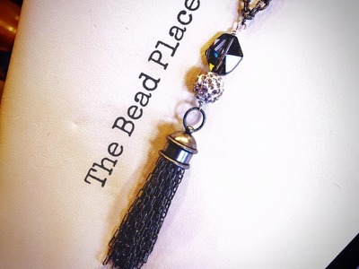 How To Make a DIY Chain Tassel Necklace