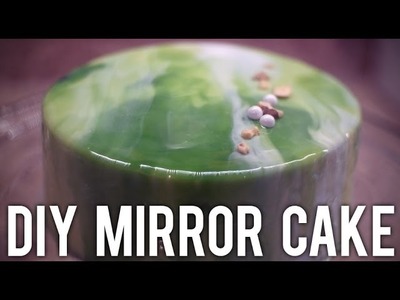 How to Make a Mirror Glazed Entremet Cake : DIY