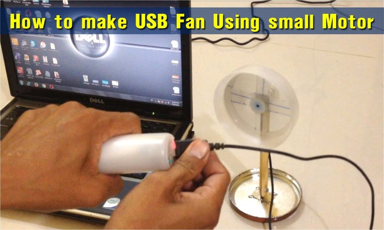 How to make USB Fan using small Motor