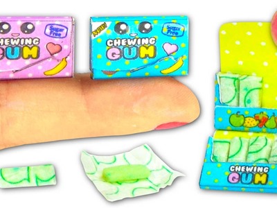 Miniature Kawaii Chewing Gum DIY (actually works!) - YolandaMeow♡
