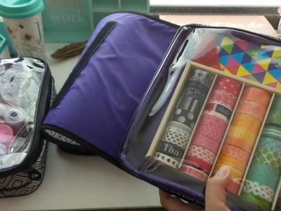 Pack with Me  -  Travel Planner or Craft Bag