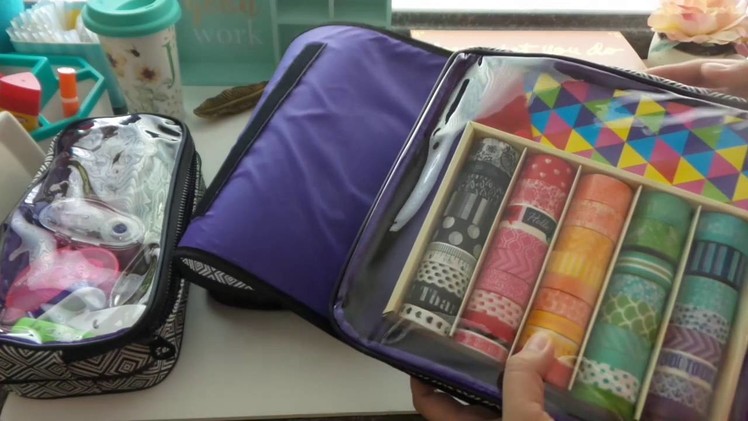 Pack with Me  -  Travel Planner or Craft Bag