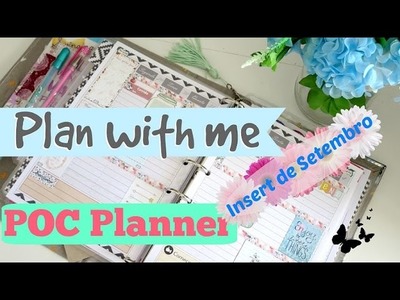 Planner 2016 Setembro download DIY tutorial + Plan with me | #POCPlanner