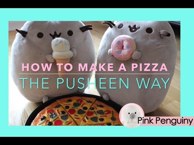 Pusheen the Cat short Film: How to Make a Pizza