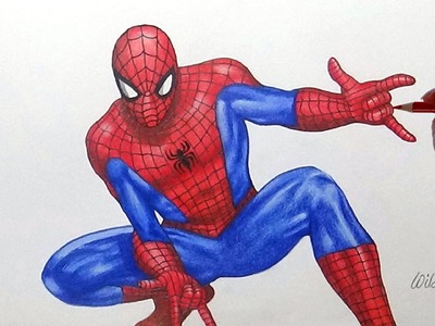 Spider-Man - How To Draw Spider-Man - Step By Step Drawing |