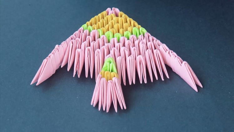 3D Origami Fish in DIY Paper Crafts by SrujanaTV