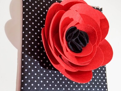 3D Wall Art |  DIY Flower Wall Decor |  HandiWorks#80