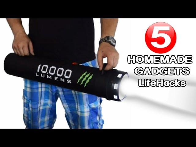 5 Incredible DIY Gadgets you can make at home|LifeHacks