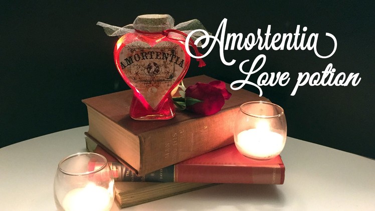 Amortentia Love Potion Bottle: DIY Potion Bottle : Halloween Prop ( Harry Potter Inspired )