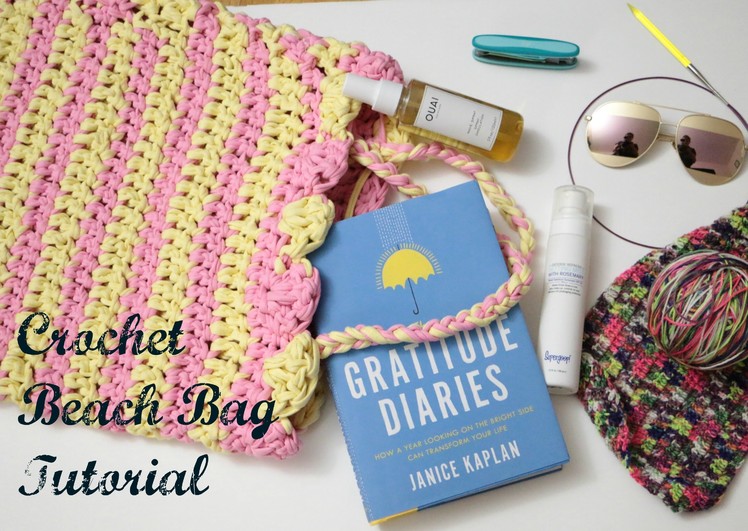Crochet Beach Bag Tutorial