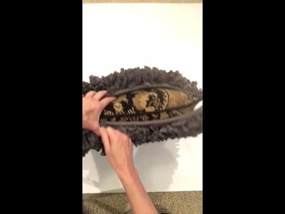 DIY accent rug pillow cover--Part 1 of 3