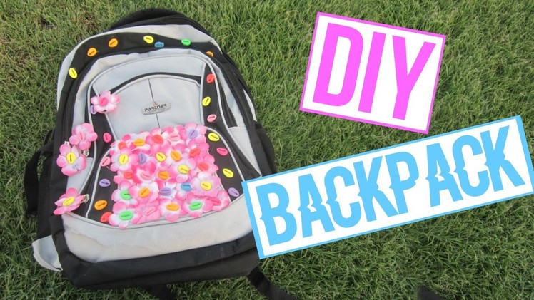 DIY Backpack | Back to school