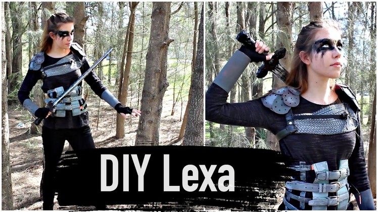 DIY Commander Lexa Costume- The 100 Cosplay Tutorial | Natasha Rose