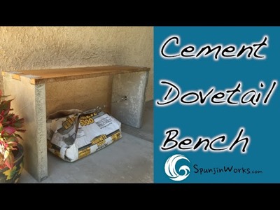 DIY Concrete Bench. How-To (Ep. 54)