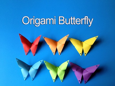 DIY crafts: Easy Origami Butterfly