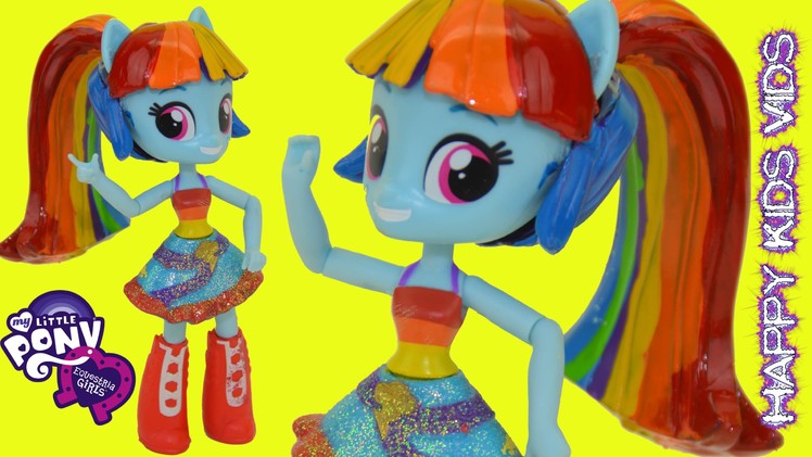 DIY Custom My Little Pony Rainbow Dash Princess Twilight Sparkle Pony Tail Hair Swap