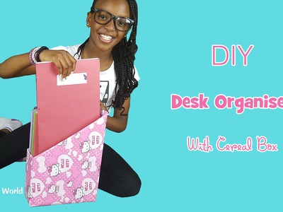 DIY Desk Organiser By Taniasworld