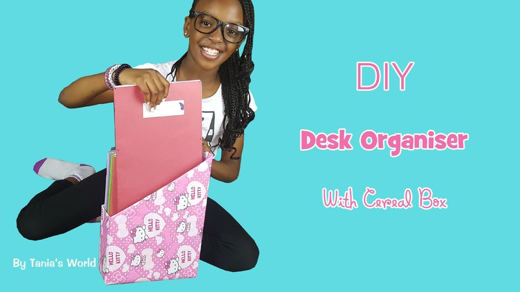 DIY Desk Organiser By Taniasworld