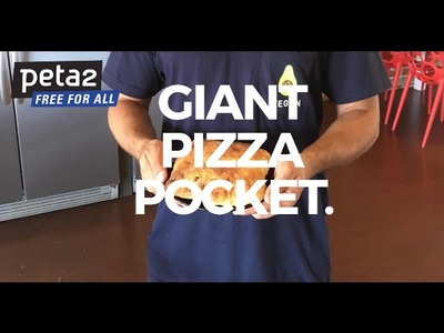 DIY GIANT PIZZA POCKET