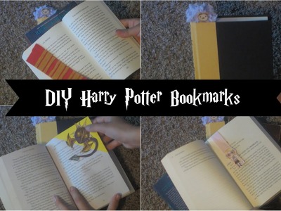 DIY Harry Potter Bookmarks