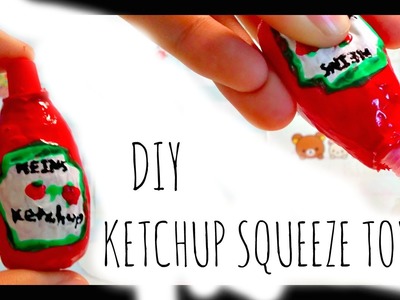 DIY Ketchup Squeeze Toy